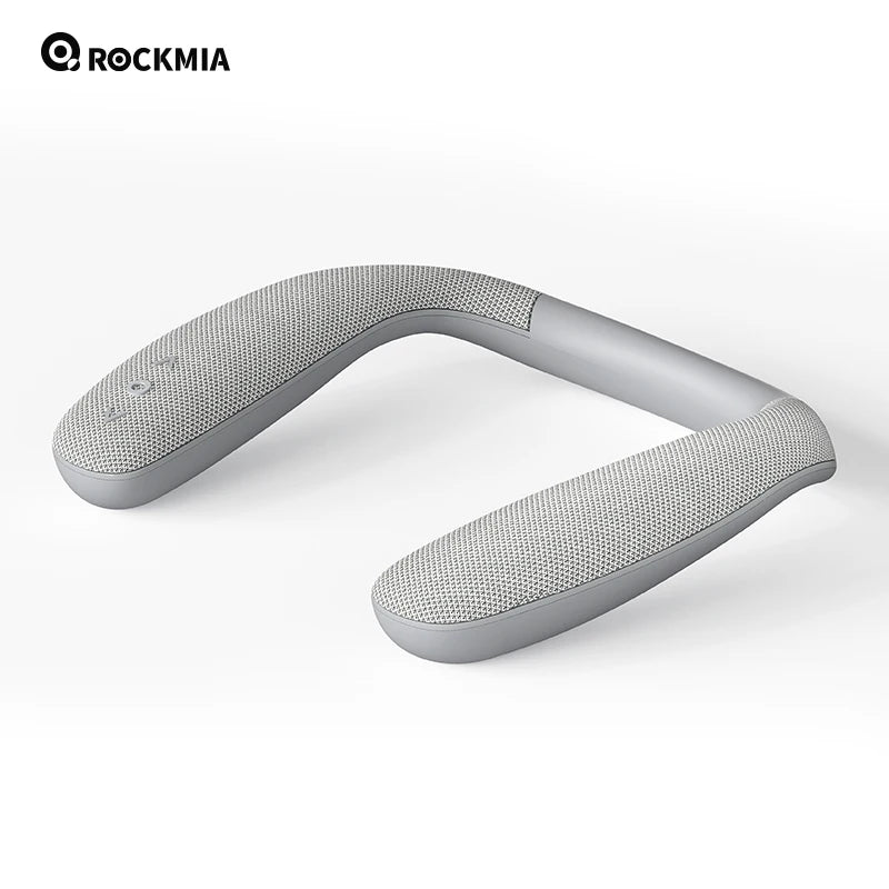 Wireless Neckband Speaker Wearable Surround Sound Bluetooth Neck Speakers with Microphone for TV Gaming Free Hands