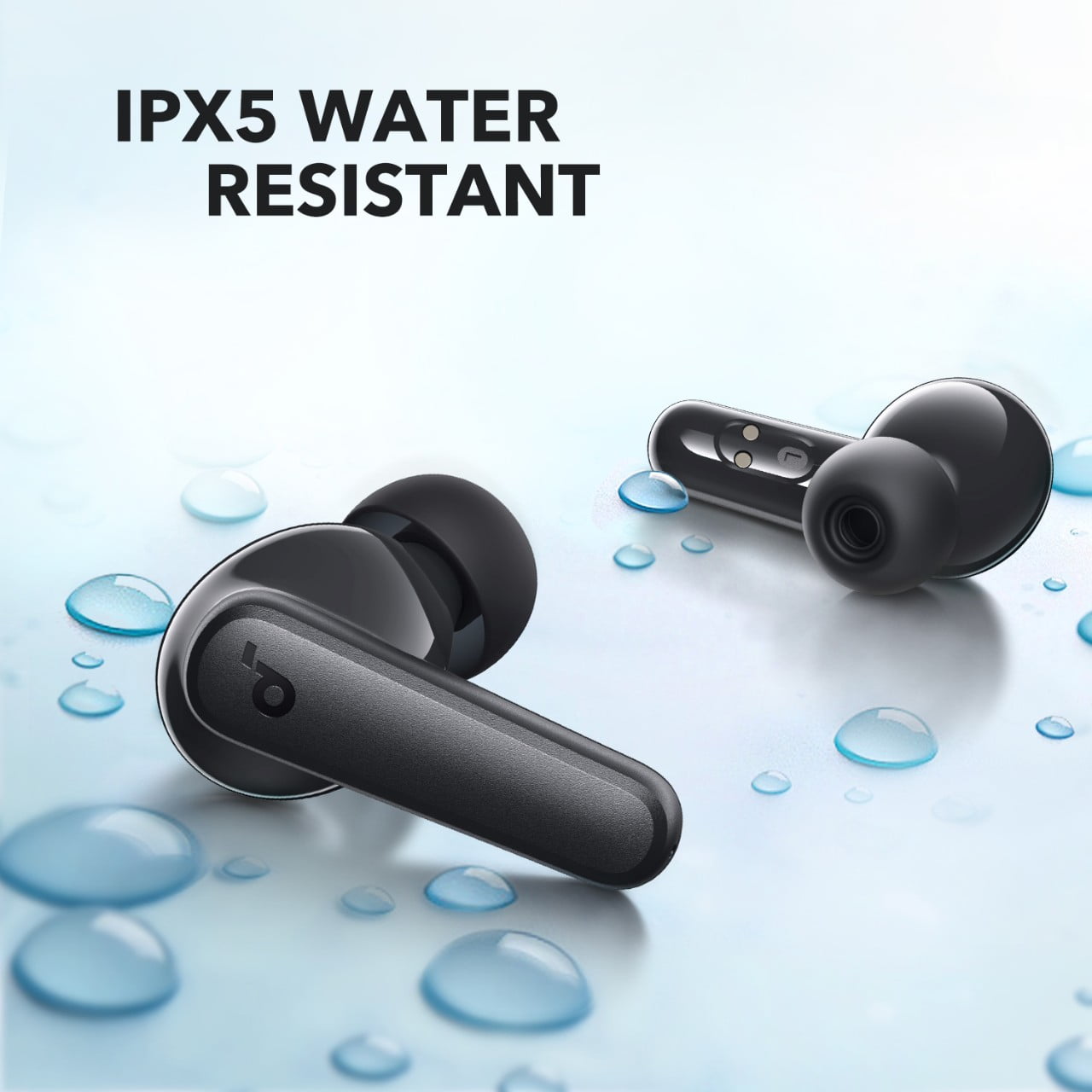 Experience Unmatched Sound with P25I Bluetooth True Wireless Earbuds - Big Bass, 30 Hour Playtime, IPX5 Waterproof, and Convenient Charging Case in Sleek Black
