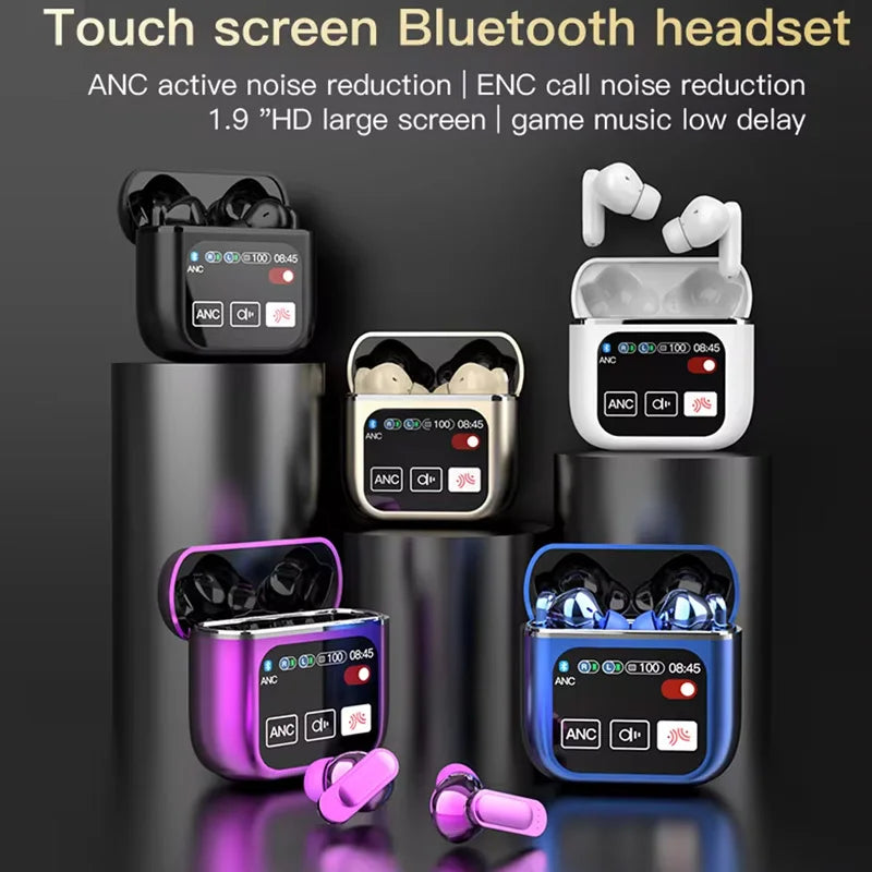 Écouteurs Bluetooth Gaming SE60 — Affichage LED, Faible Latence, Hifi