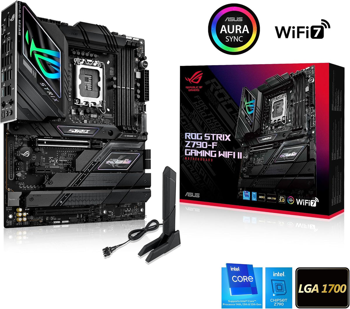 Carte Mère ASUS ROG Strix Z790-F Gaming Wifi II — Intel, DDR5, Wifi 7