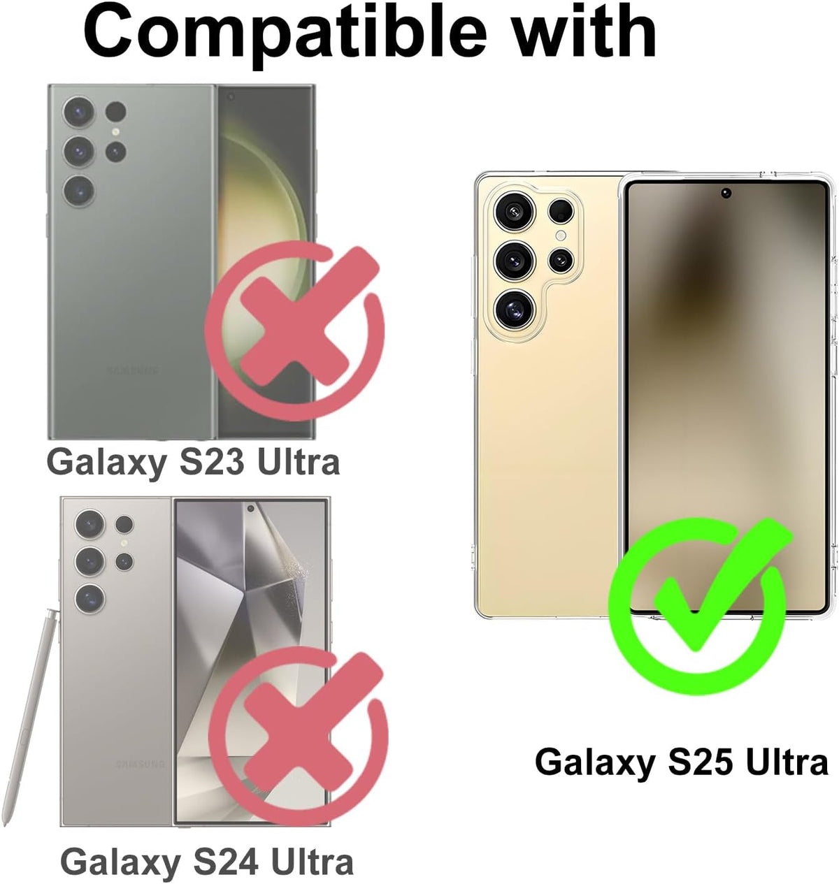 Coque Samsung Galaxy S25 Ultra Transparente — Antichoc, Mince