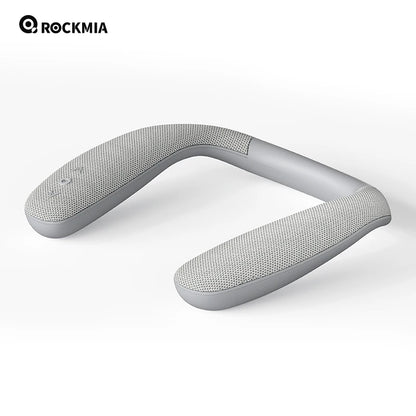 Wireless Neckband Speaker Wearable Surround Sound Bluetooth Neck Speakers with Microphone for TV Gaming Free Hands