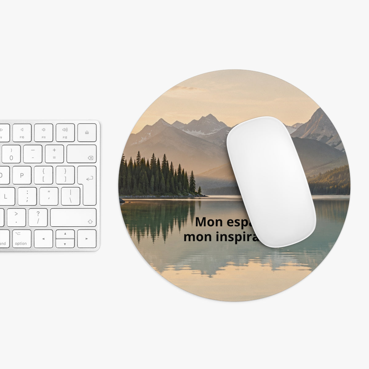 Tapis de souris épais personnalisable — Rond ou rectangle | GoldLeisure