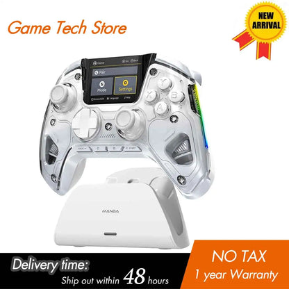 Manette Sans Fil Mamba One V2 — Effet Hall, RGB, Station De Charge Incluse