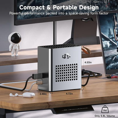 Carte Graphique Externe  Egpu — RX 7600M XT 8 Go, USB4 80 Gbps