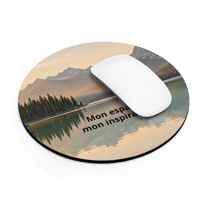 Tapis de souris épais personnalisable — Rond ou rectangle | GoldLeisure