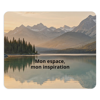 Tapis de souris épais personnalisable — Rond ou rectangle | GoldLeisure