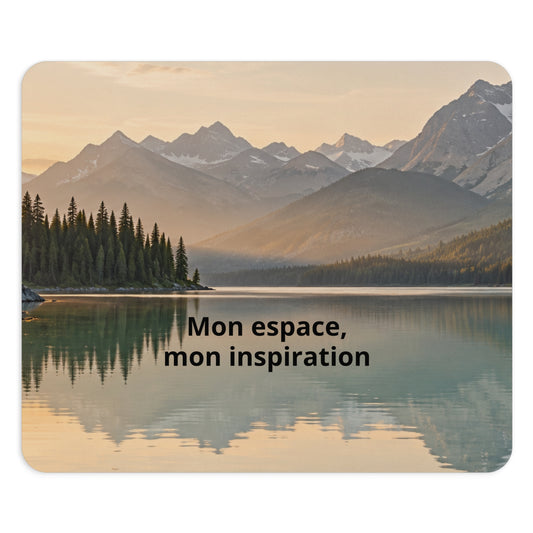 Tapis de souris épais personnalisable — Rond ou rectangle | GoldLeisure