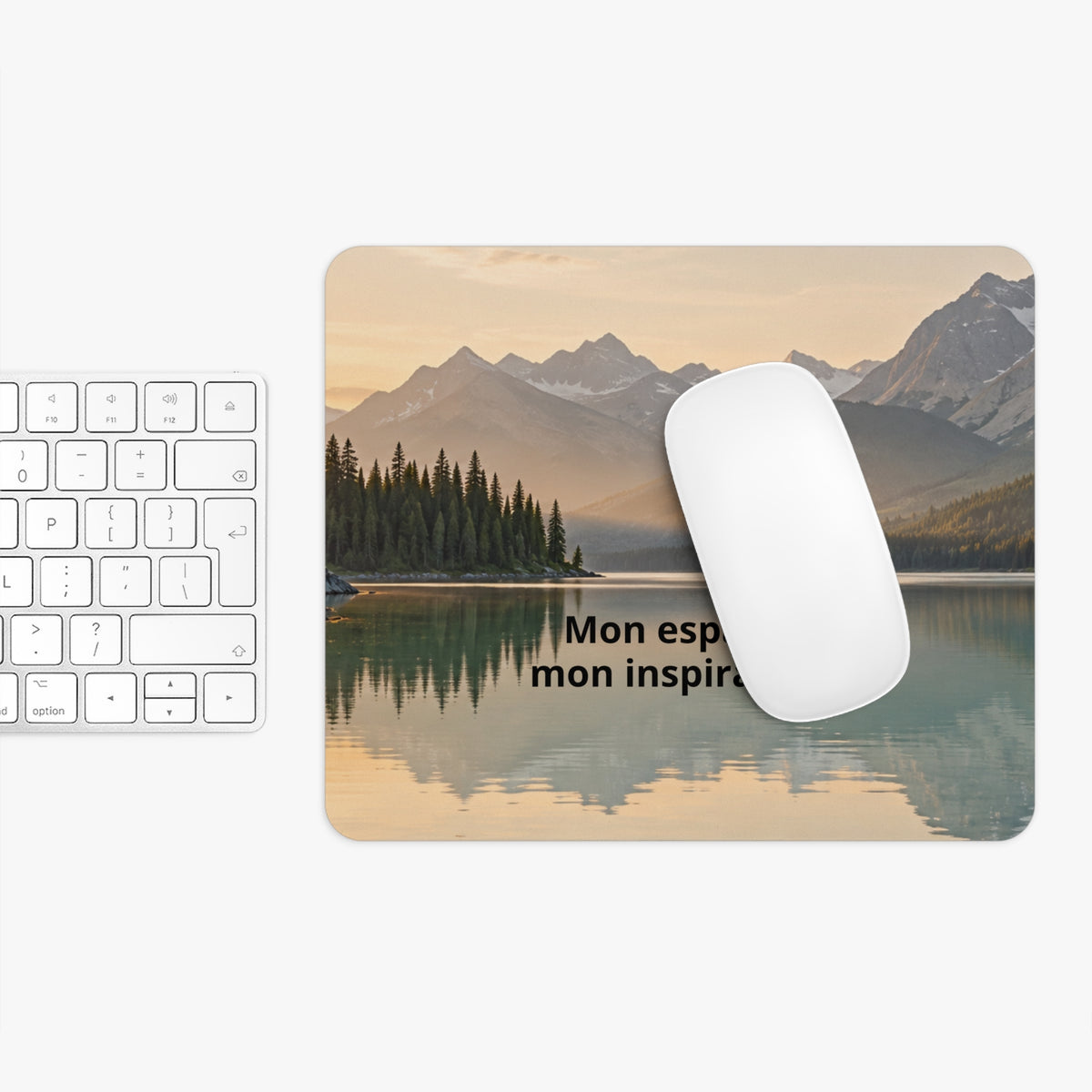 Tapis de souris épais personnalisable — Rond ou rectangle | GoldLeisure