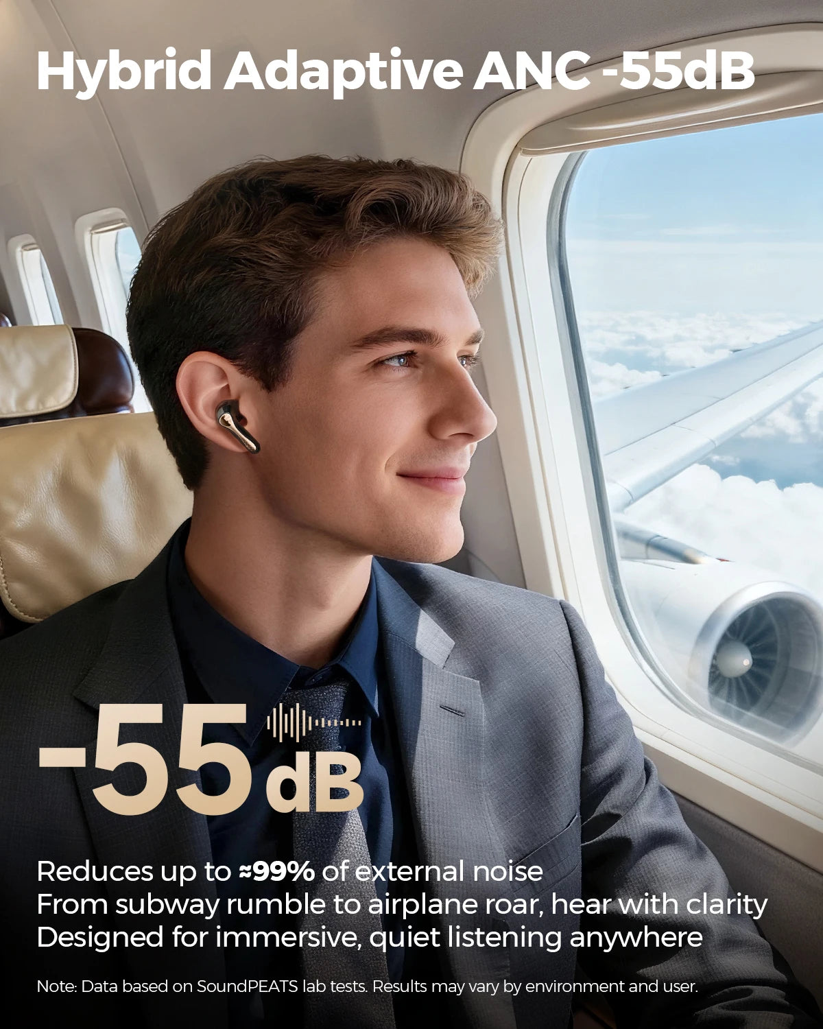 Écouteurs  Air5 Pro+ — ANC 55 Db, LDAC Et Aptx Lossless, Hi-Res
