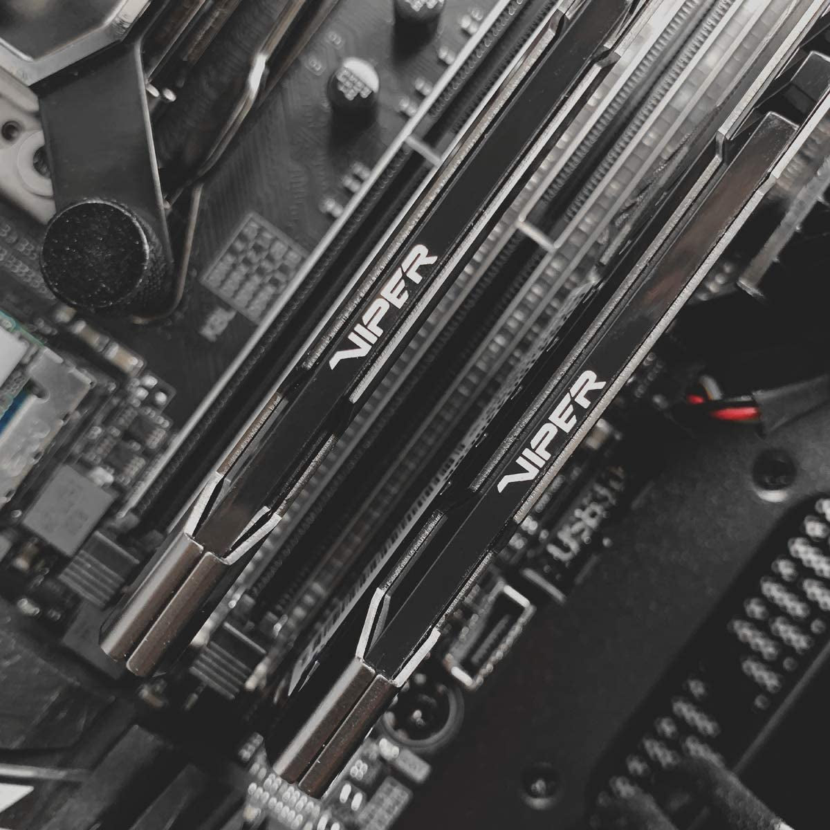 Mémoire Patriot Viper Steel — 16 Go (2 × 8) DDR4 3200 Mhz CL16