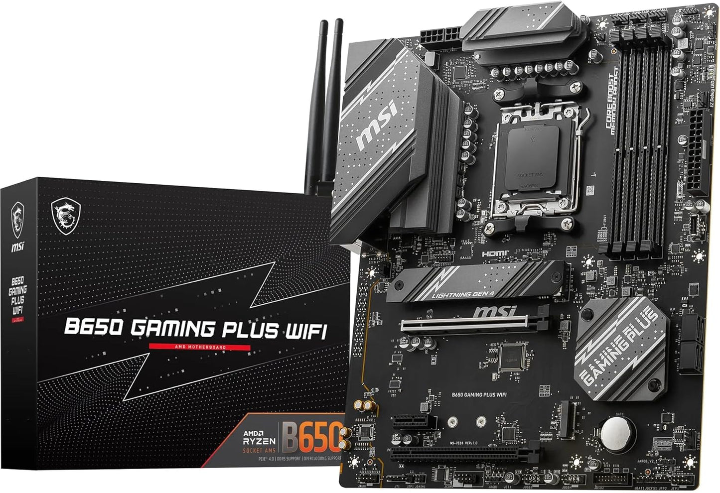 Carte Mère MSI B650 Gaming Plus WiFi, AM5, ATX, DDR5