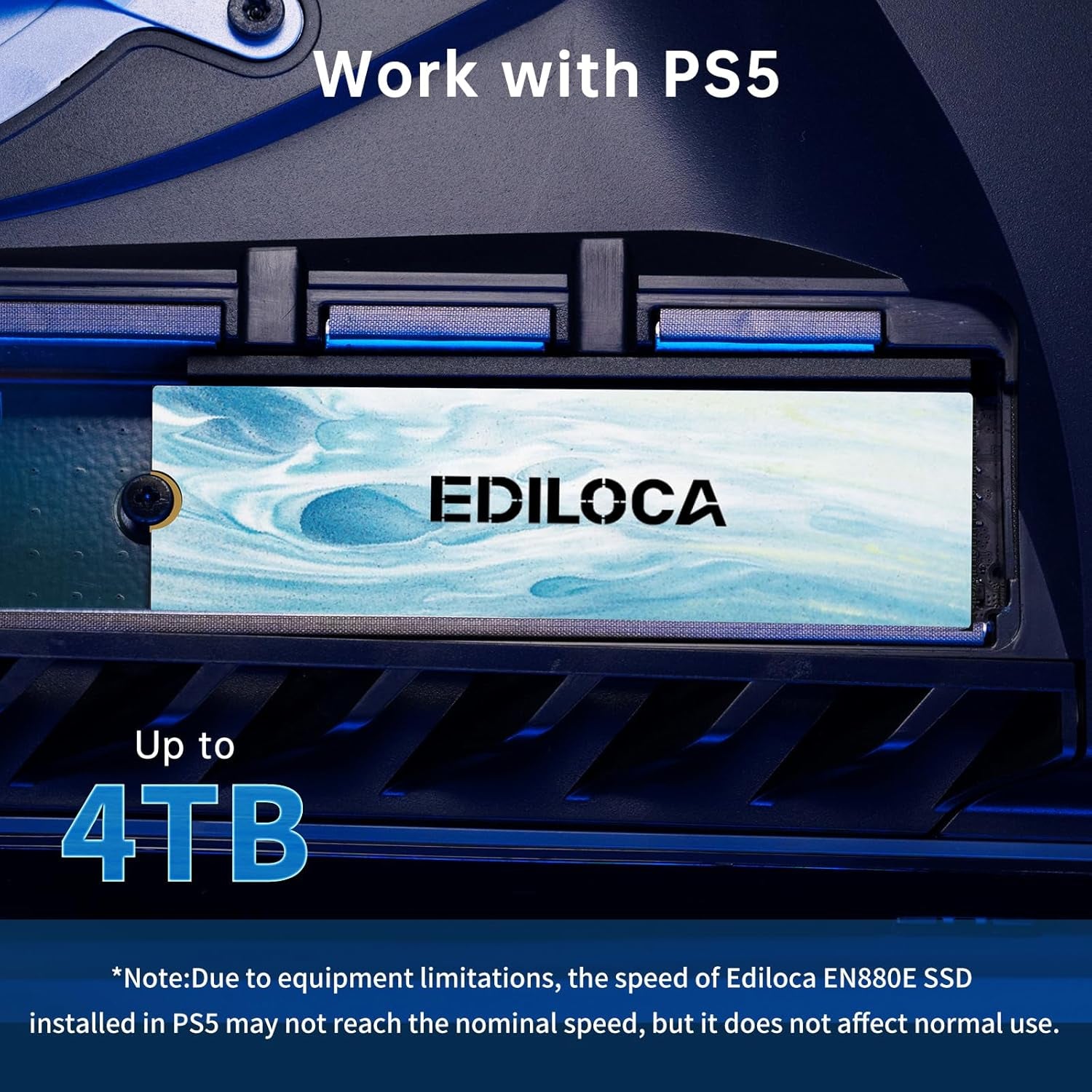 SSD  EN880E 1 to Nvme — Pcie Gen4, Jusqu'À 7100 Mo/S