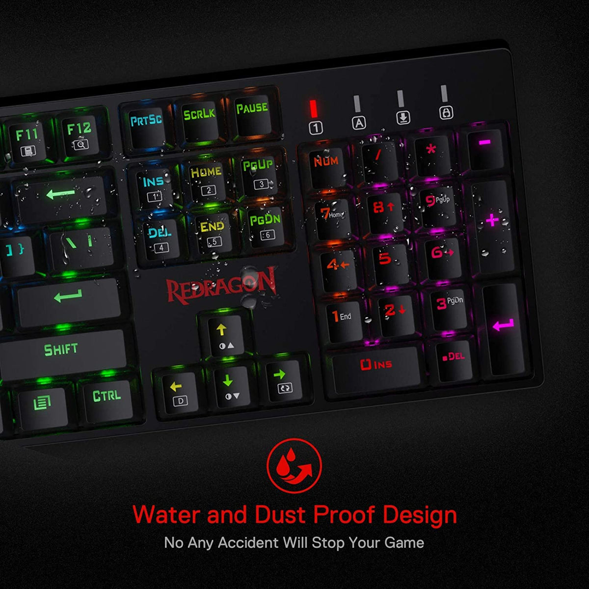 Clavier Mécanique  K582 — 104 Touches, RGB, Filaire