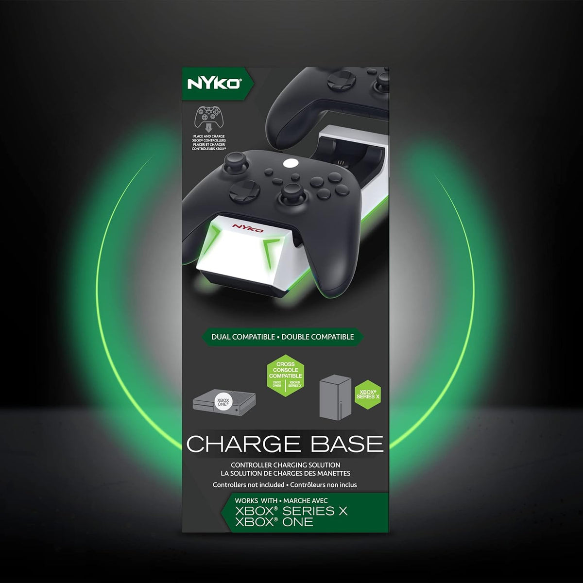 Station De Charge  Xbox Series X|S — 2 Manettes + Piles Rechargeables