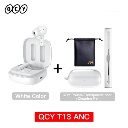 Écouteurs Bluetooth  T13 ANC — 4 Micros, Réduction De Bruit Active