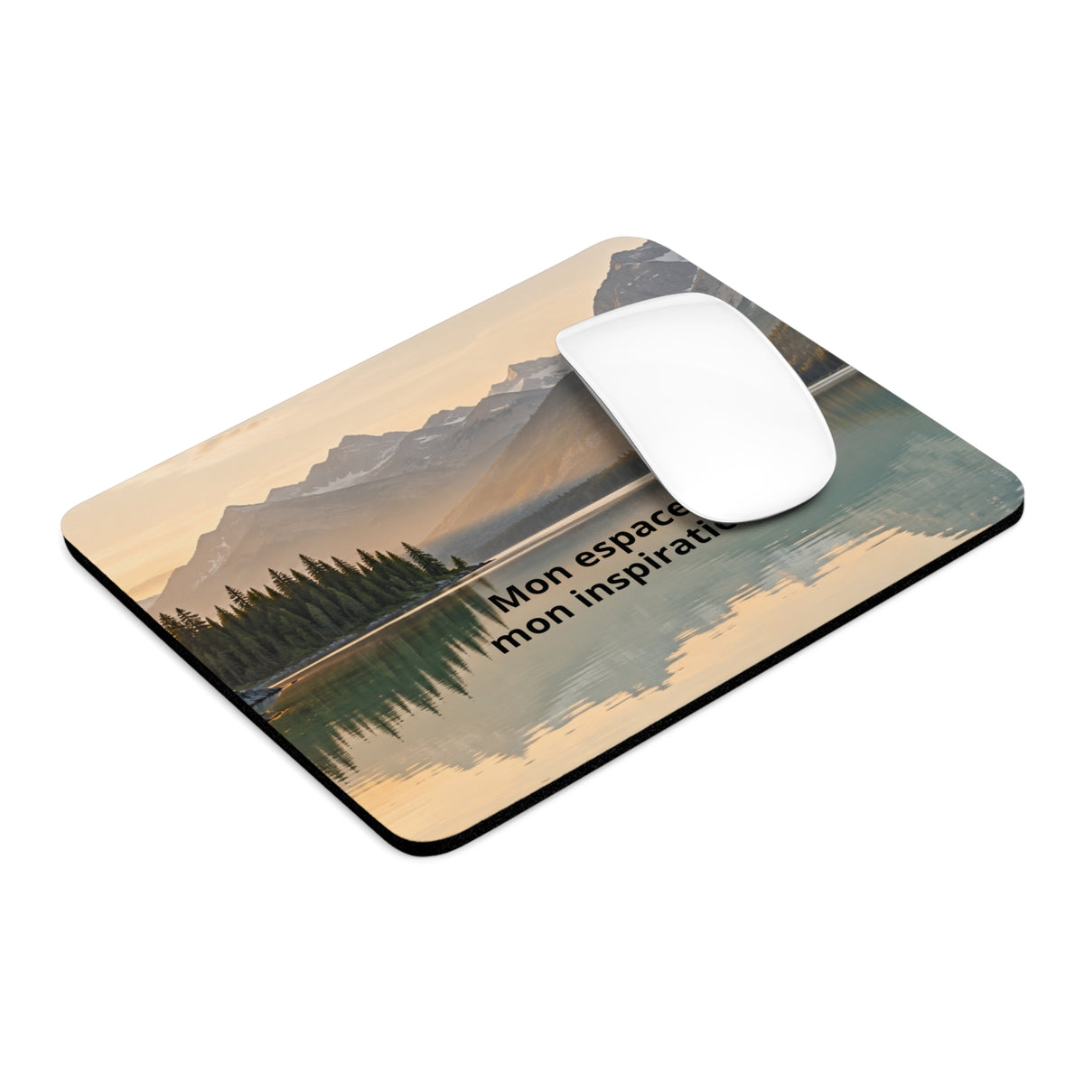 Tapis de souris épais personnalisable — Rond ou rectangle | GoldLeisure