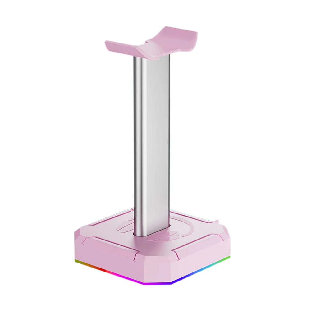 Support Casque RGB Rétroéclairé — Organisateur De Bureau