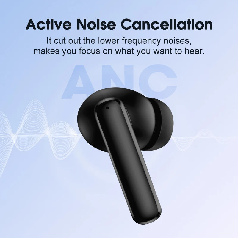 Écouteurs Bluetooth  T13 ANC — 4 Micros, Réduction De Bruit Active