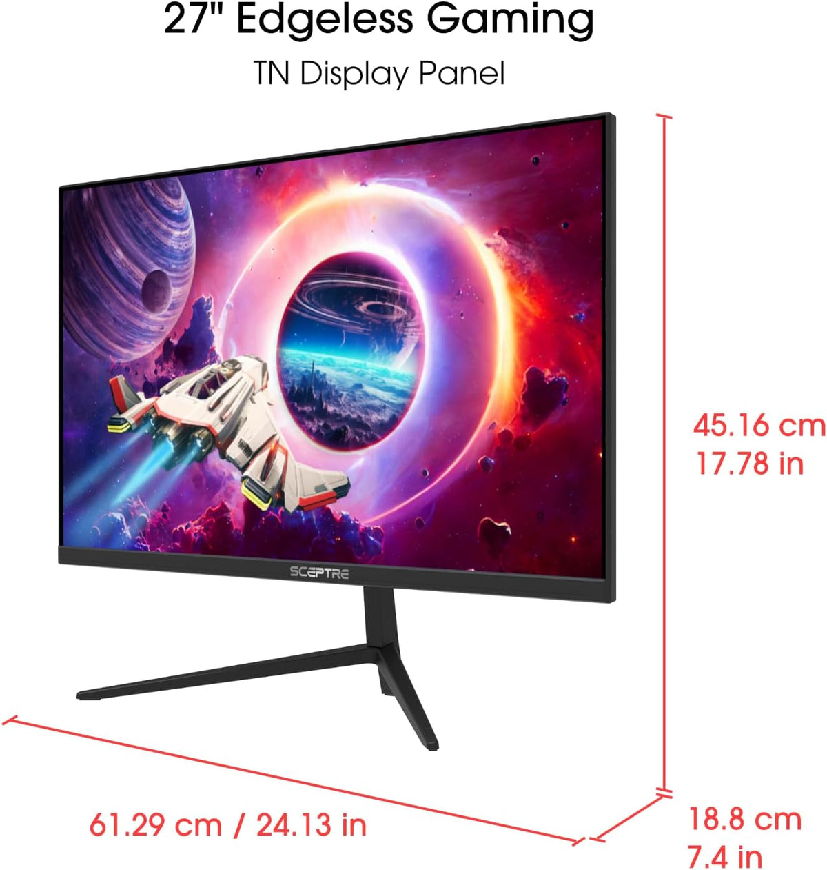Écran  27 Po — 165 Hz, Freesync, Haut-Parleurs Intégrés