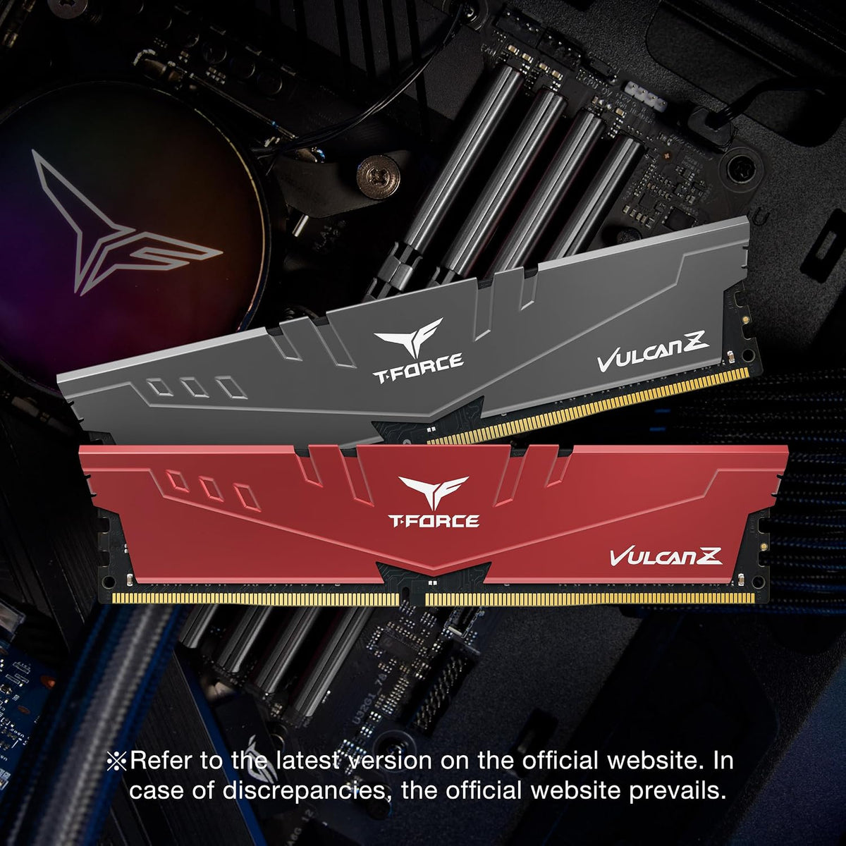Mémoire T-Force Vulcan Z — 16 Go (2 × 8) DDR4 3200 Mhz