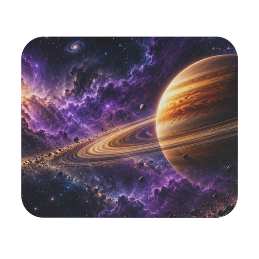 Tapis de souris Orbite violette — Collection Espace | GoldLeisure