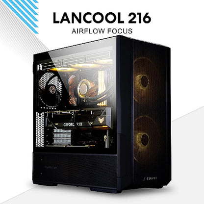 Boîtier  Lancool 216 — E-ATX, RGB, Panneaux Mesh