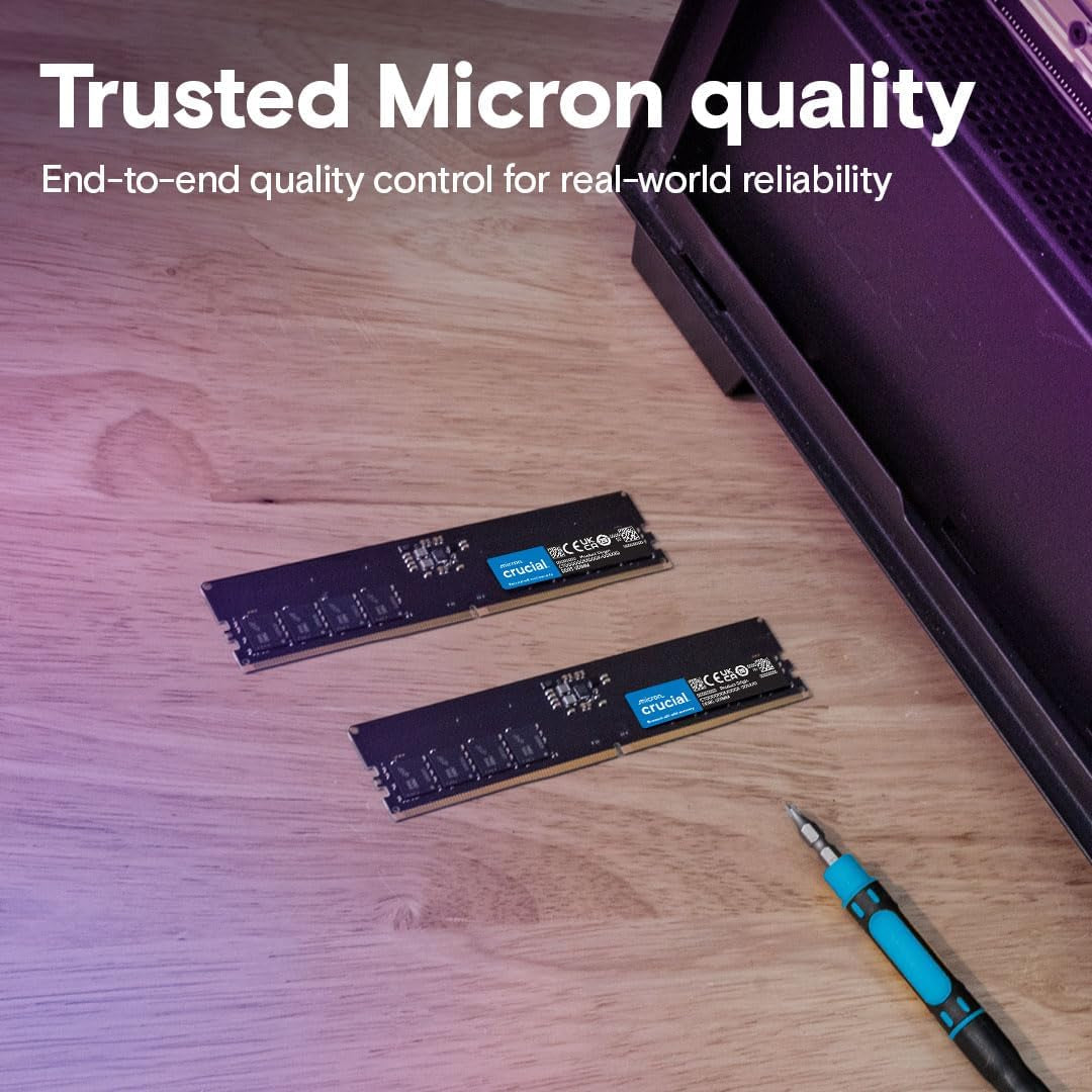 Mémoire  — 16 Go DDR5 5600 Mhz, Intel Et AMD