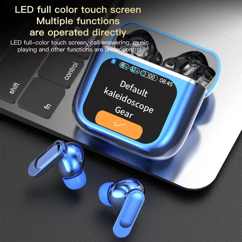 Écouteurs Bluetooth Gaming SE60 — Affichage LED, Faible Latence, Hifi