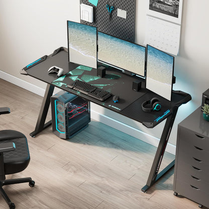 Bureau Gaming  — LED RGB, Design Pro