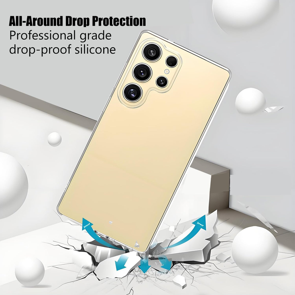 Coque Samsung Galaxy S25 Ultra Transparente — Antichoc, Mince