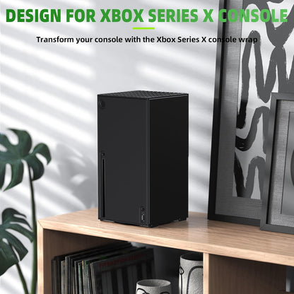 Housse Magnétique  Xbox Series X — Cuir PU Noir, Protection Complète