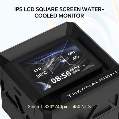Refroidisseur Thermalright FW360 SE — AIO 360 Mm Avec Écran LCD 2 Po