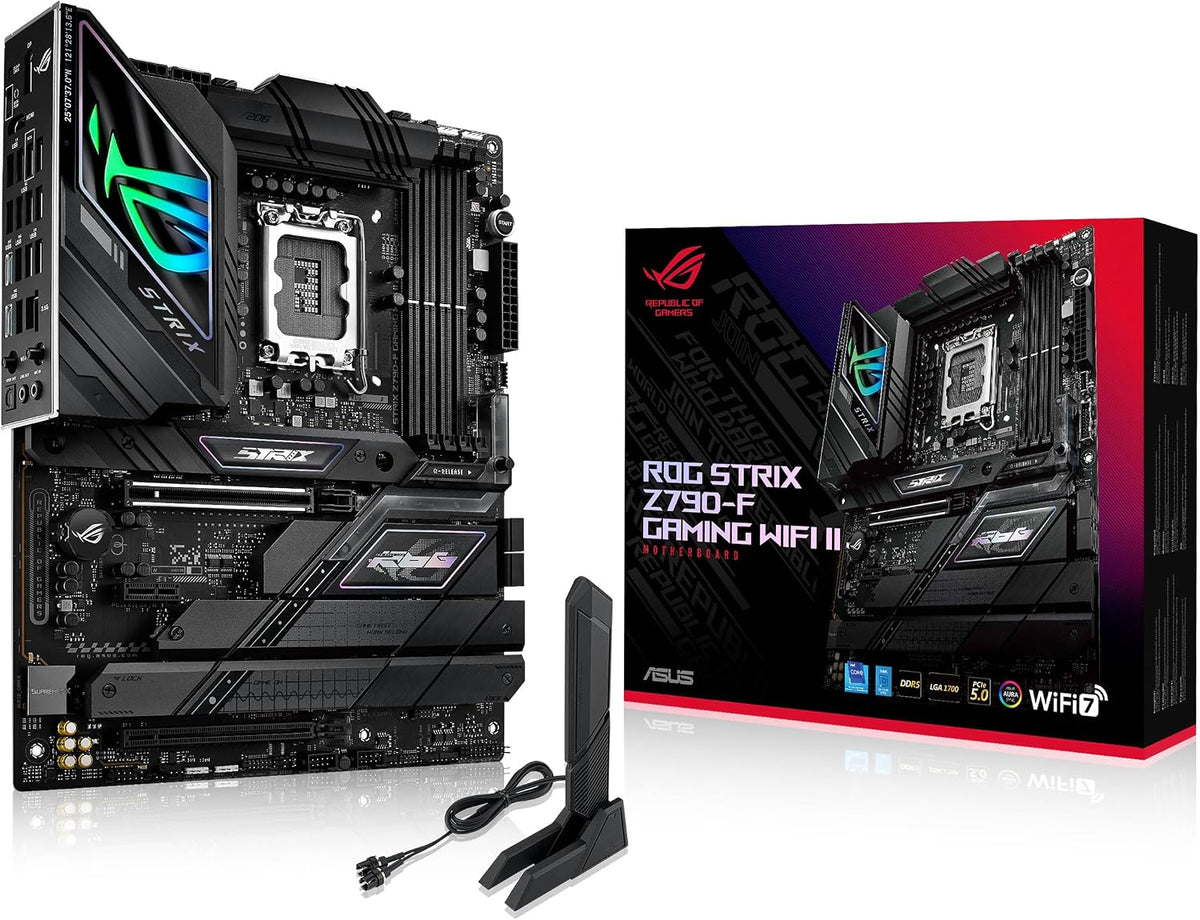 Carte Mère ASUS ROG Strix Z790-F Gaming WiFi II, Intel, DDR5, WiFi 7