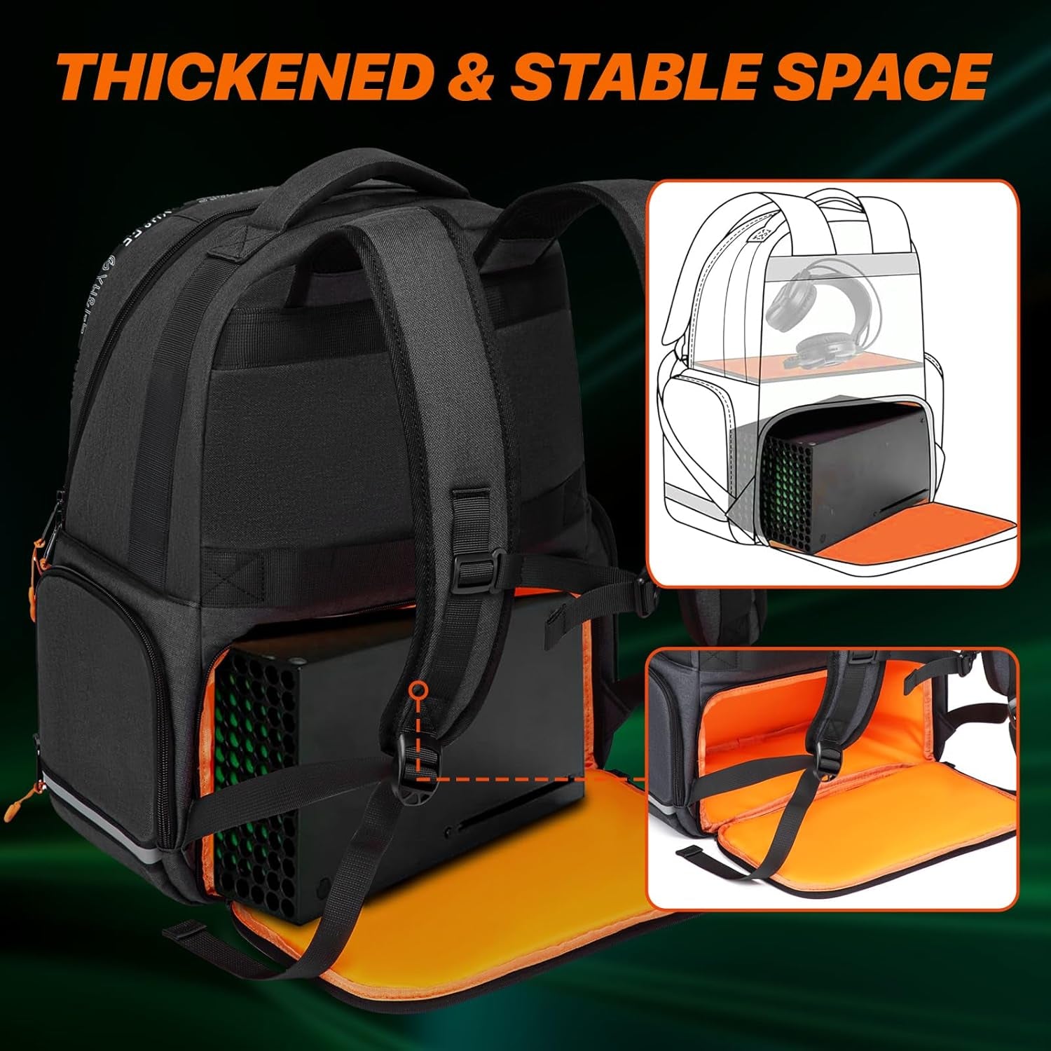 Sac À Dos Xbox Series X|S — Transport Console, Manettes Et Casque
