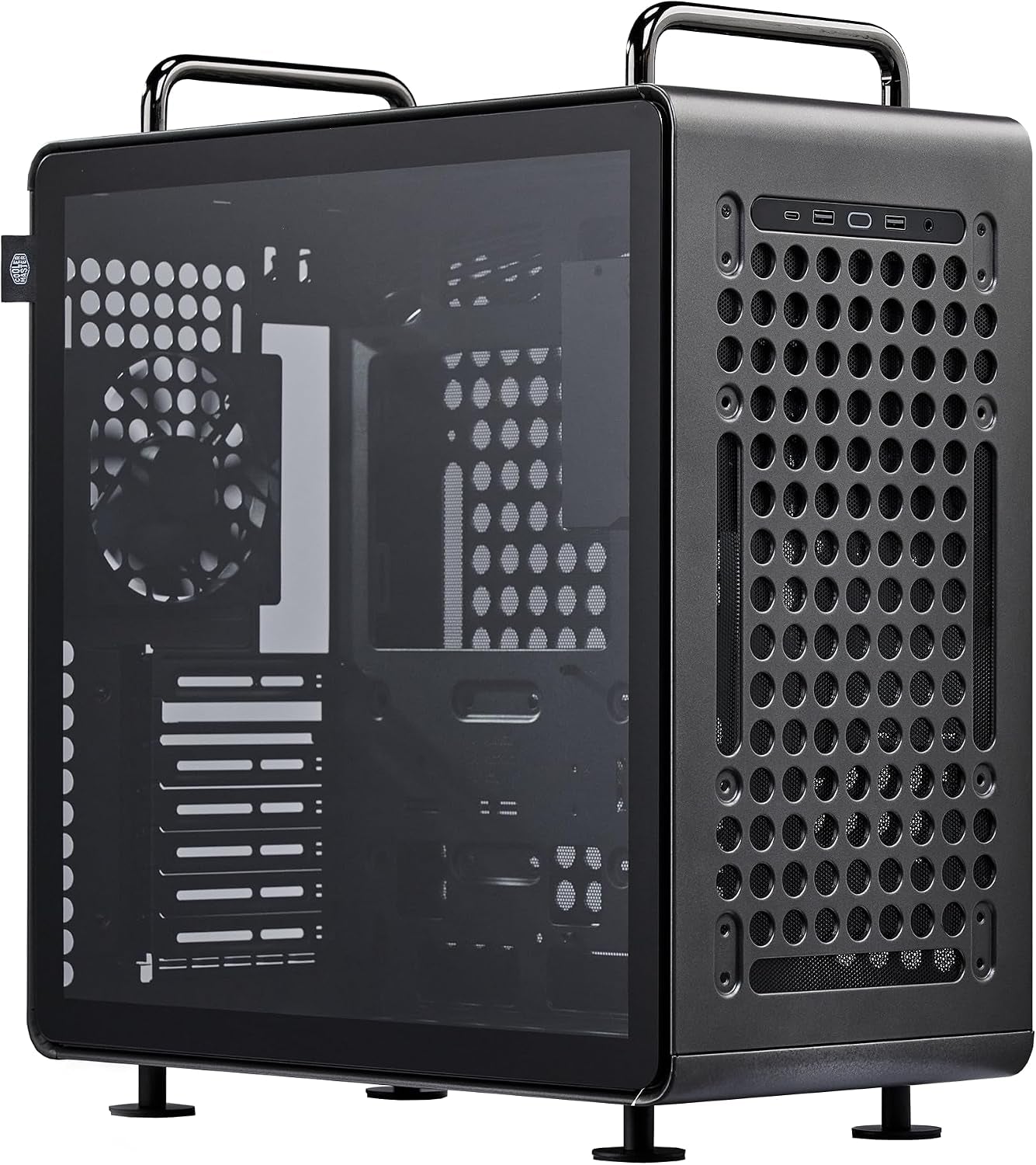Boîtier Cooler Master QUBE 540, ATX, Flux d'Air Maximal, Verre Trempé