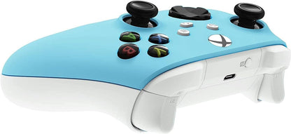 Wireless Controller for Microsoft Xbox Series X/S & Xbox One - Custom Soft Touch Feel - Custom Xbox Series X/S Controller (X/S Baby Blue)
