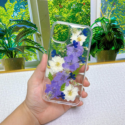 Coque Iphone 11 Fleurs Séchées — Souple Et Antichoc