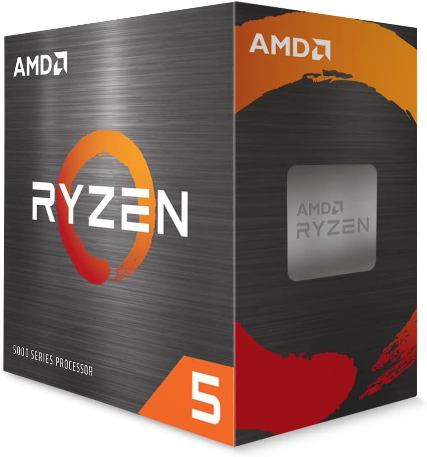 Processeur AMD Ryzen 5 5600 — 6 Cœurs, Ventirad Wraith Inclus