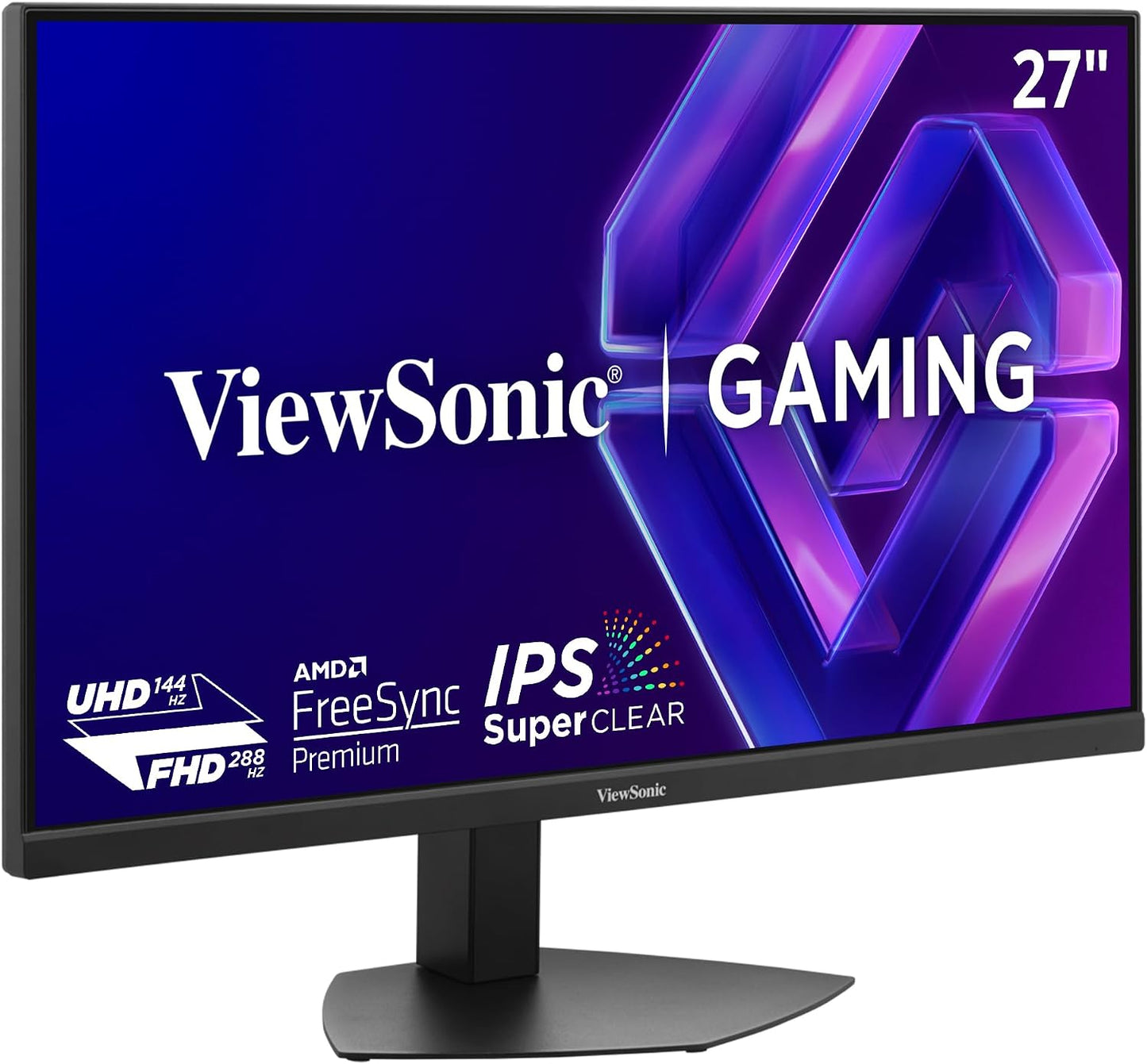 Écran ViewSonic VX2730D 27 po, 4K UHD, 288 Hz commutable, 0,5 ms
