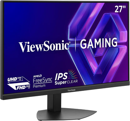 Écran ViewSonic VX2730D 27 po, 4K UHD, 288 Hz commutable, 0,5 ms
