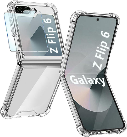 Coque Samsung Galaxy Z Flip 6 — Protecteur D'Écran Avant Inclus