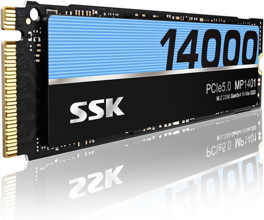 1TB Internal M.2 Nvme SSD 2280 Pcie Gen5 up to 14000Mb/S Internal SSD | SMART & TRIM,TLC Nand,Pcie 5.0X4,Internal Solid State Drive for Gaming/Video Editing/Ai Computing