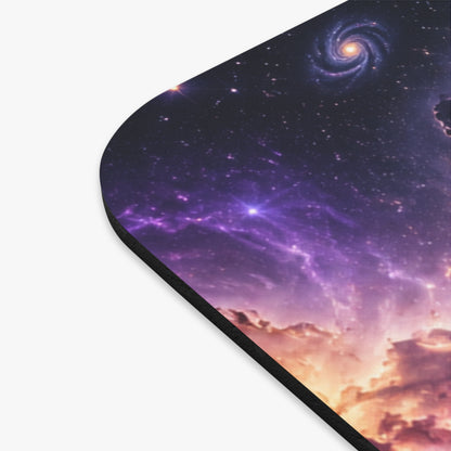 Tapis de souris Orbite violette — Collection Espace | GoldLeisure