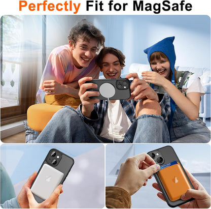 Coque Iphone 14 Magsafe Transparente — Protecteur D'Écran Inclus