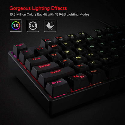 Clavier Mécanique  K582 — 104 Touches, RGB, Filaire
