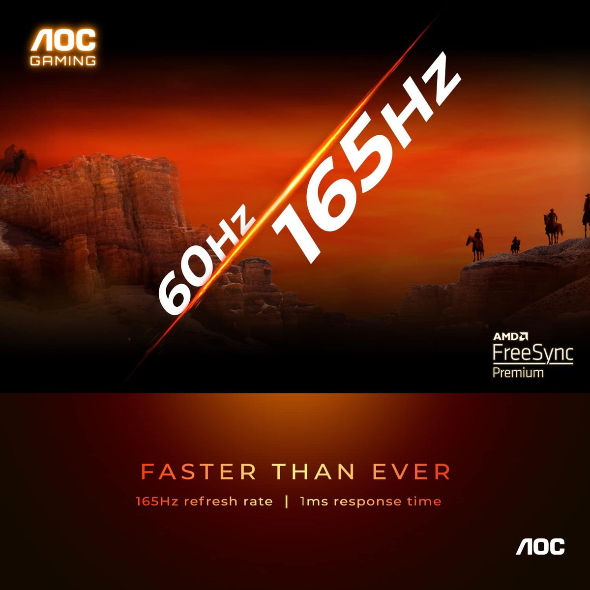 Elevate Your Gaming Experience with the AOC C24G1A 24" Curved Frameless Monitor - Stunning FHD 1920x1080, 165Hz Refresh Rate, and AMD FreeSync Premium for Ultimate Performance