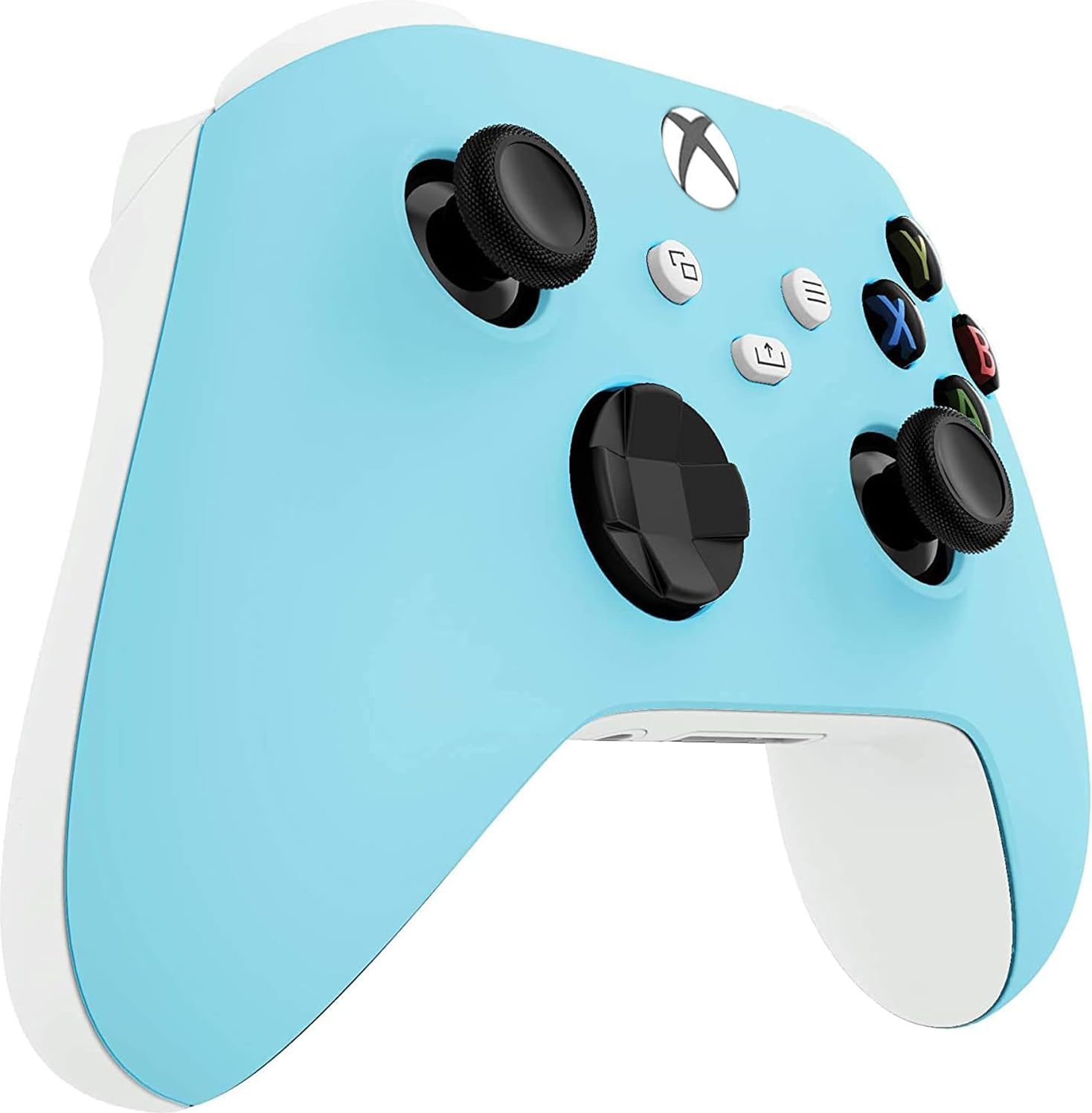 Wireless Controller for Microsoft Xbox Series X/S & Xbox One - Custom Soft Touch Feel - Custom Xbox Series X/S Controller (X/S Baby Blue)
