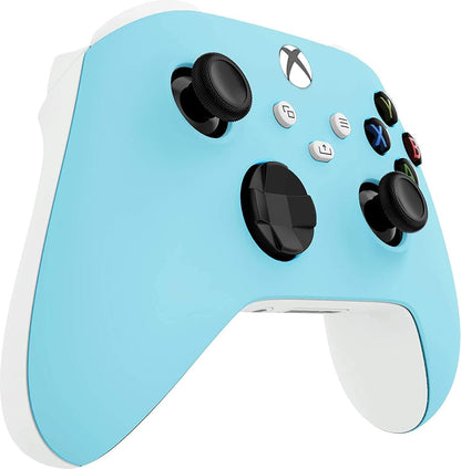 Wireless Controller for Microsoft Xbox Series X/S & Xbox One - Custom Soft Touch Feel - Custom Xbox Series X/S Controller (X/S Baby Blue)