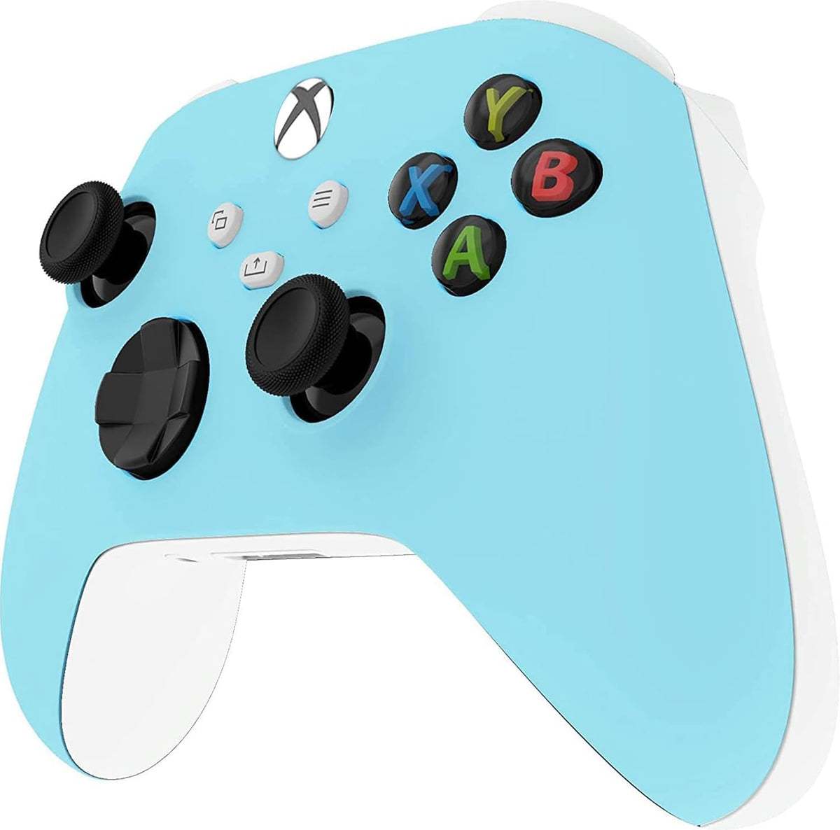 Wireless Controller for Microsoft Xbox Series X/S & Xbox One - Custom Soft Touch Feel - Custom Xbox Series X/S Controller (X/S Baby Blue)